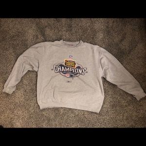 Patriots Super Bowl XXXVIII Champs Crewneck